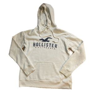 Hollister White Hoodie
